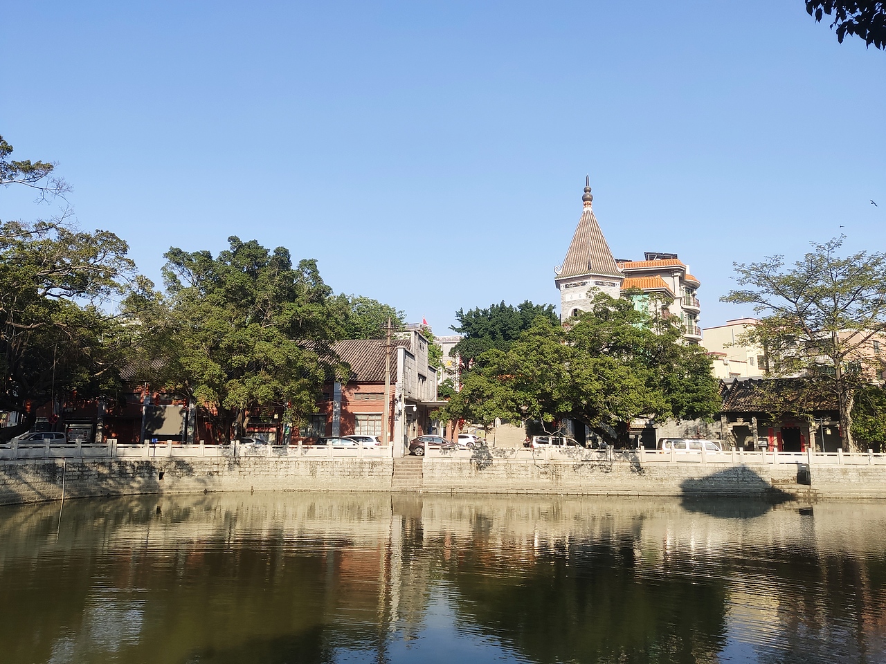 城市速写-黄埔-南海神庙-南湾水乡-画画写生（图ZMTg0MzMzMjEy） - 绘画 - 站酷设计师画画的陈一丘原创素材 - 站酷ZCOOL
