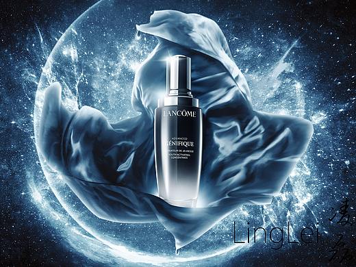 半透体布光拍摄——Lancome Advanced Genifique