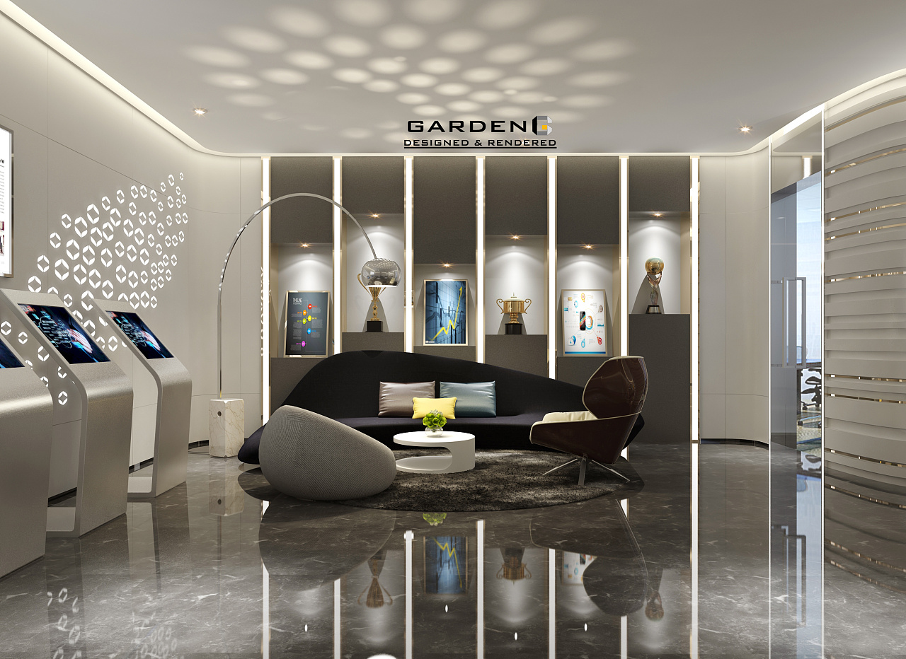 金融公司前厅设计