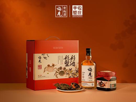 酒水摄影｜梅见✖️丰收蟹庄