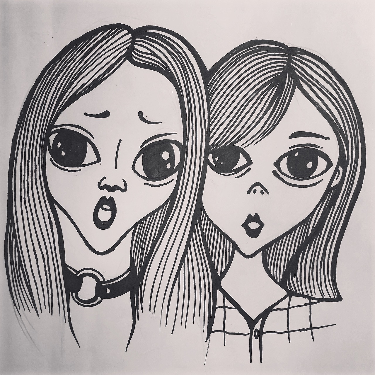 让我画像仿佛是你最错的决定（图ZNTc1NTY3MjA=） - 新锐潮流插画 - 站酷设计师saycr原创素材 - 站酷ZCOOL