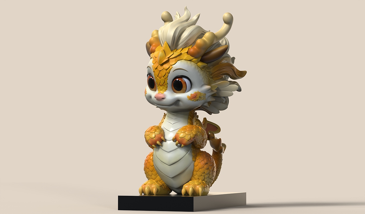 龙年 我们做了一只小龙