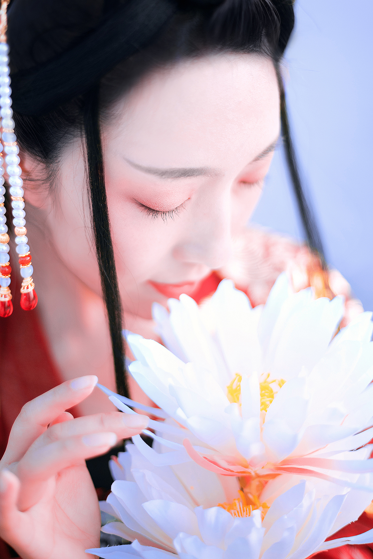 红梅白雪知（图ZMTQyODU4ODgw） - 人像摄影 - 站酷设计师时夕要加油原创素材 - 站酷ZCOOL