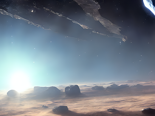 #站酷梦笔#小行星带，电影打光