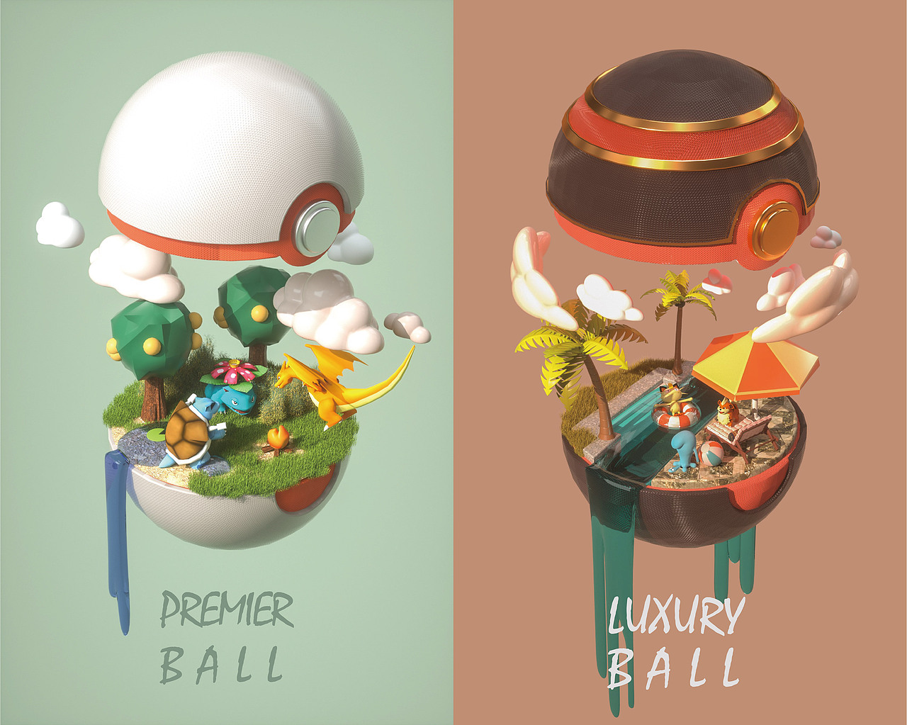 2019C4D+OC个人作品总汇