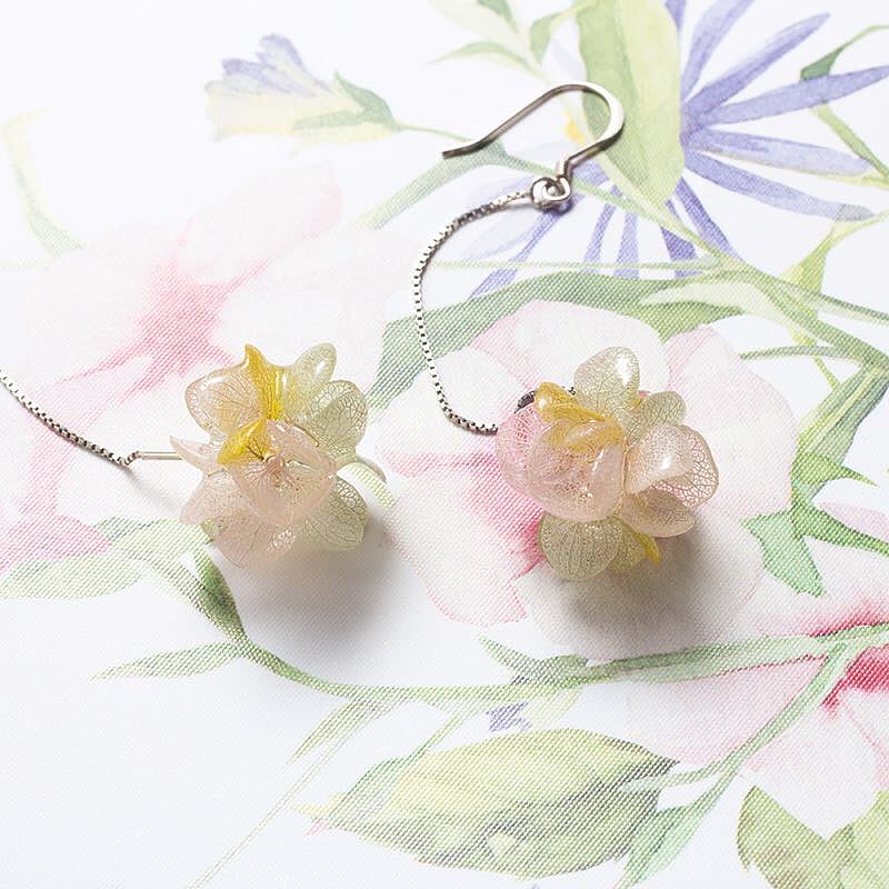 绣球花首饰（图ZOTA4NTIyNjQ=） - 首饰设计 - 站酷设计师jakyri原创素材 - 站酷ZCOOL