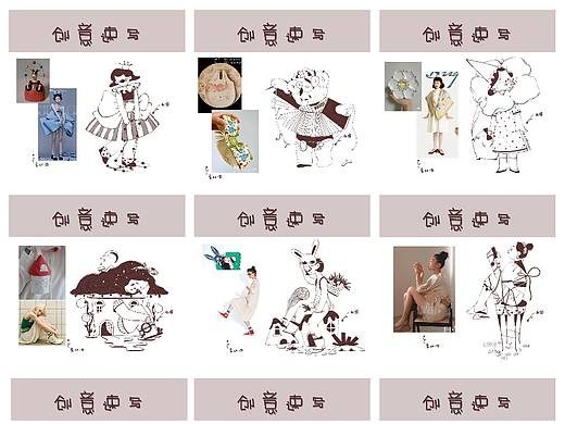 🌷NANAの创意速写.我看到的vs我画的​