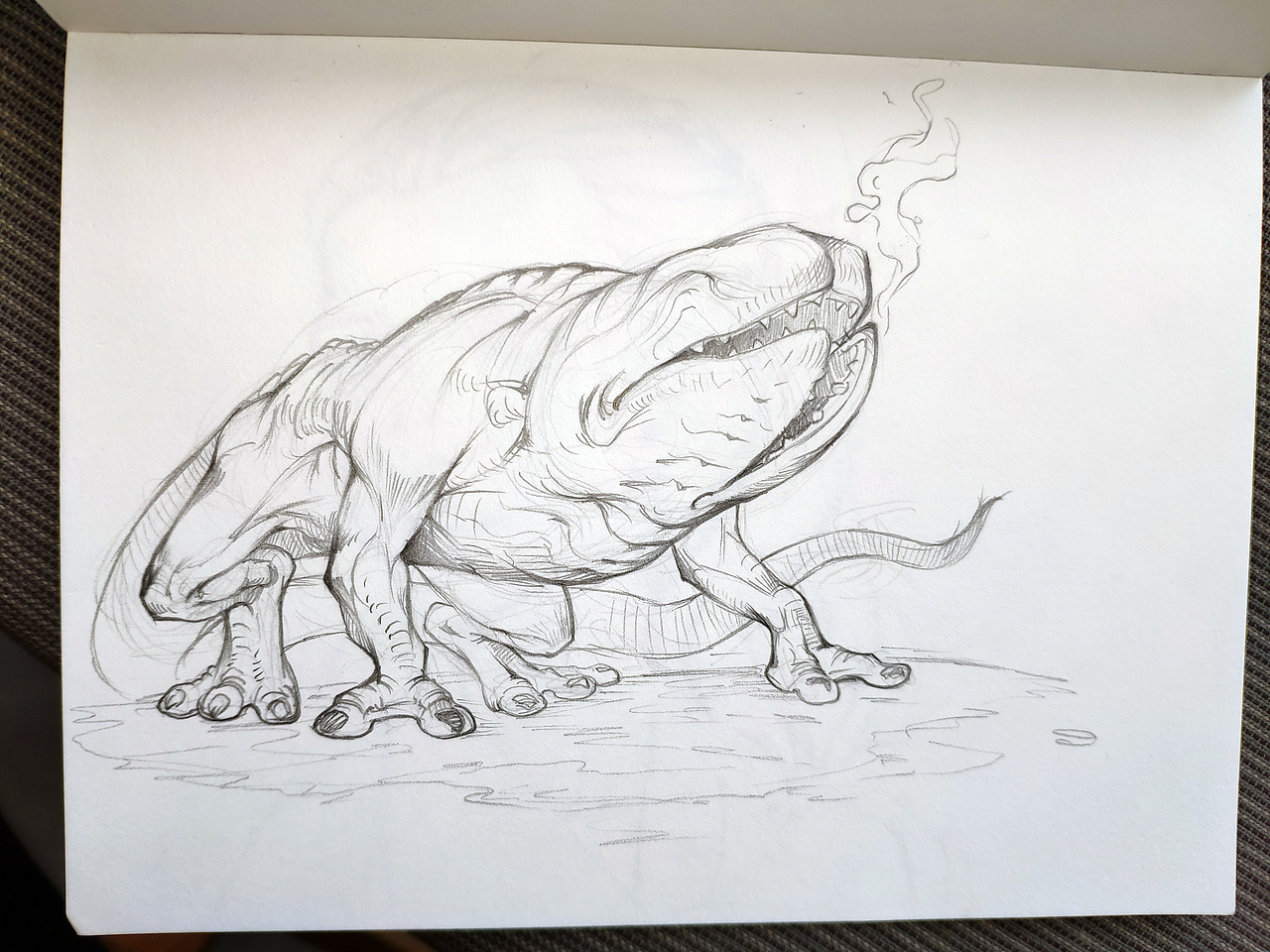 怪奇物语随笔练习（图ZMjQ3Nzg1MjYw） - 创作习作 - 站酷设计师快刀张不凡原创素材 - 站酷ZCOOL