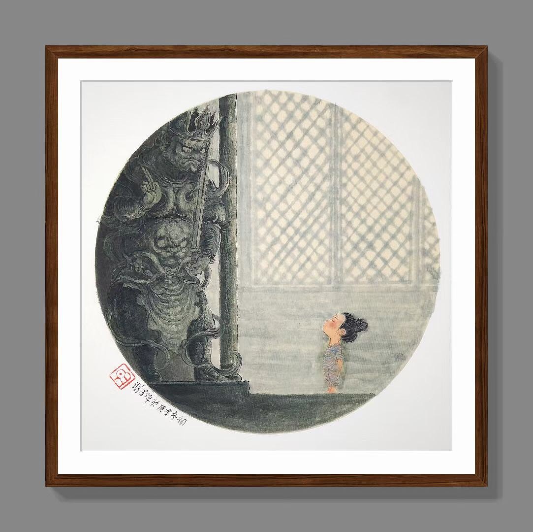 明子的水墨奇幻世界——《风信子系列》2,海量慎点。(图ZMjc3NTQzMjU2) - 绘画 - 站酷设计师明子水墨奇幻世界原创素材 - 站酷ZCOOL