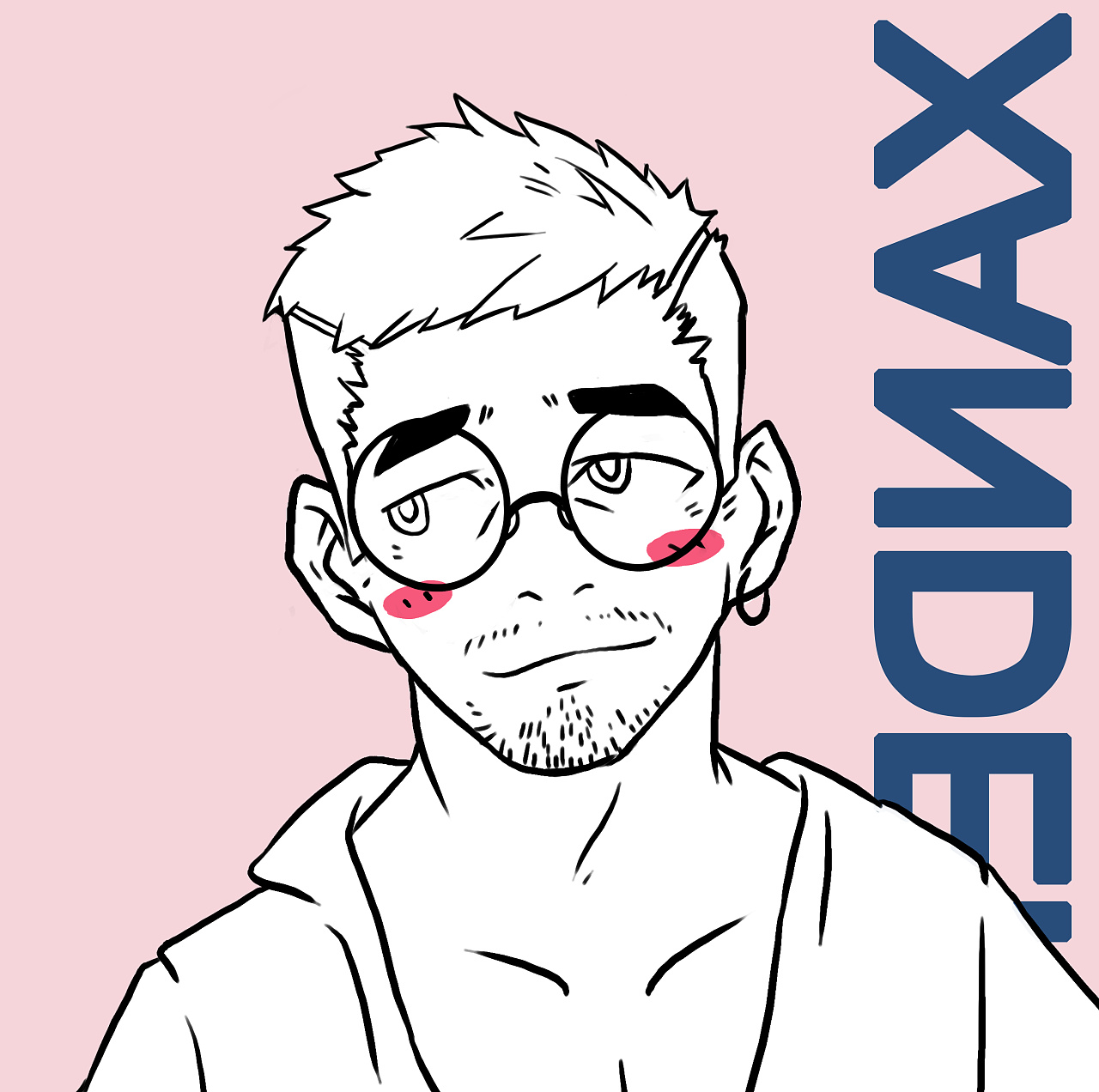 一组美式插画style