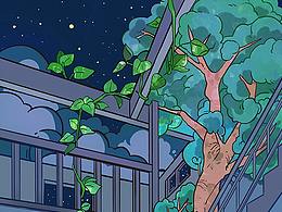 月亮融化了【場景系列】