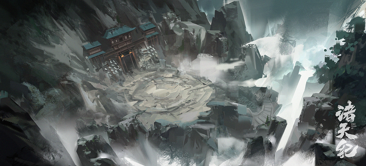 3D玄幻动画《诸天纪》场景设定概念稿-千妖百鬼篇
