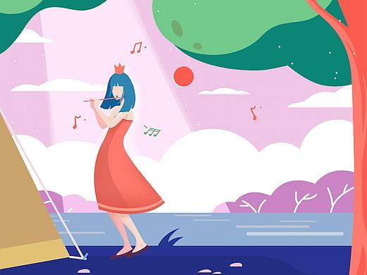 吹個笛子（個人主頁-ZMjgwMTE4MjQ=） - 創(chuàng)作習(xí)作 - 站酷設(shè)計師大司daisy原創(chuàng)素材 - 站酷ZCOOL