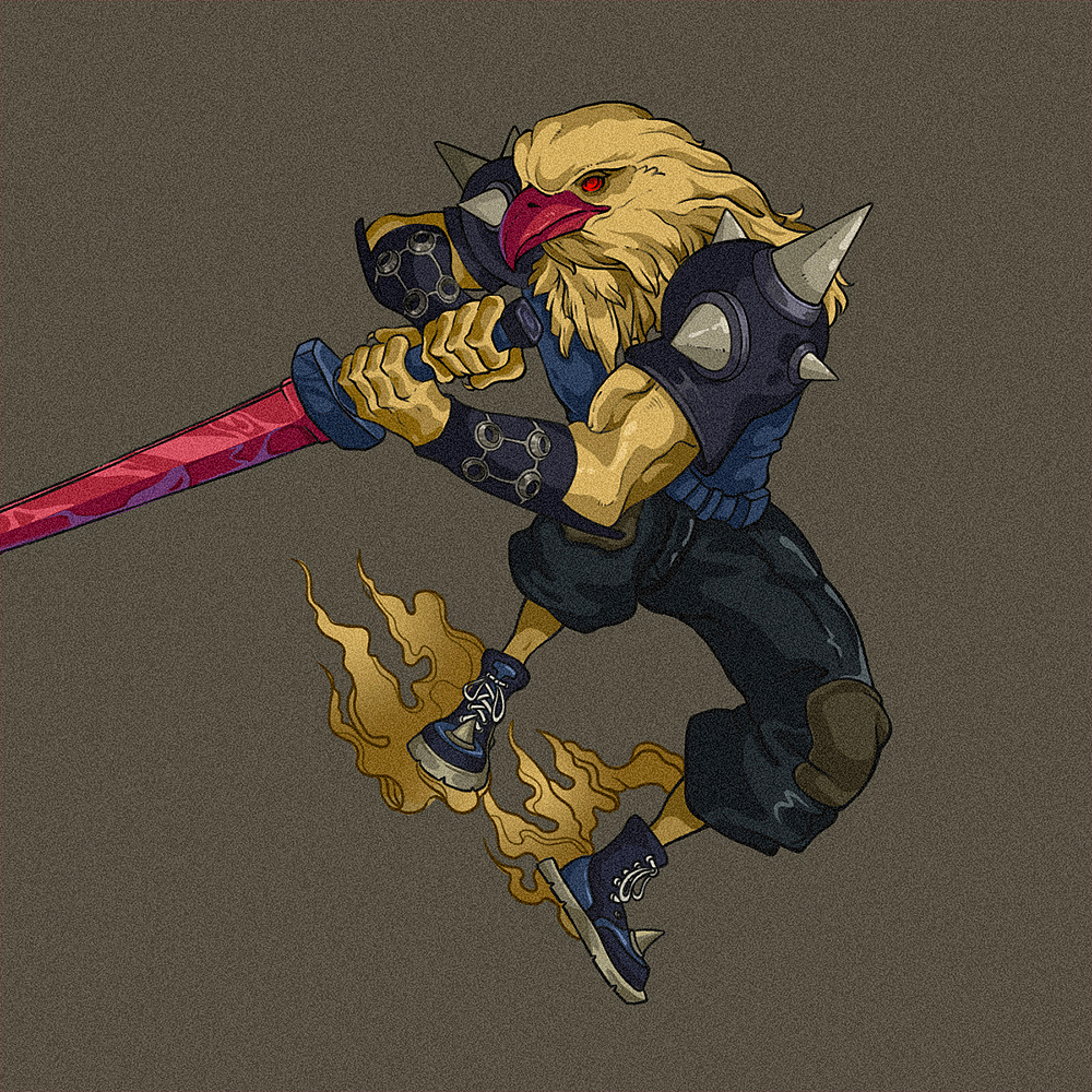 【形象拟人插画】变色龙之创作系列