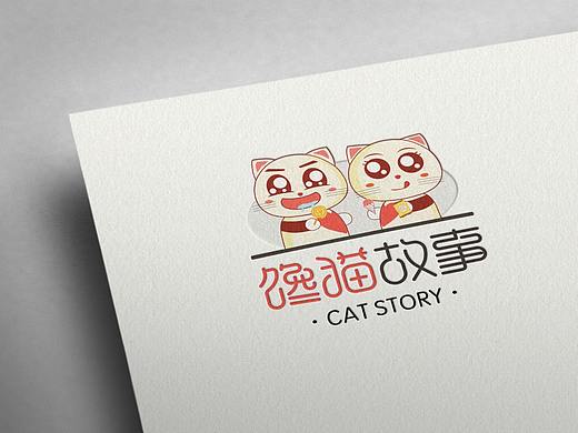 零食品牌LOGO设计-馋猫故事