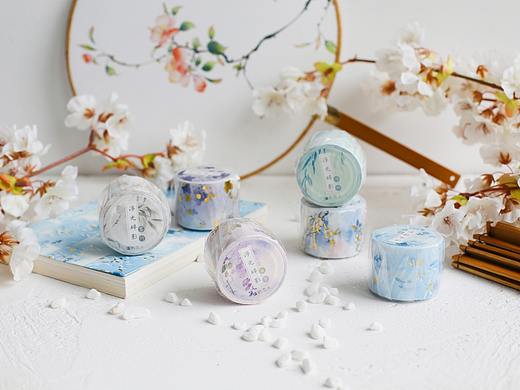 《浮光碎影》系列轻古风烫金和纸胶带