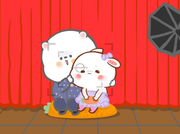 兔蛮蛮小仙女（图ZMTY4NTYyNDk2） - 网络表情 - 站酷设计师黄大大仙原创素材 - 站酷ZCOOL