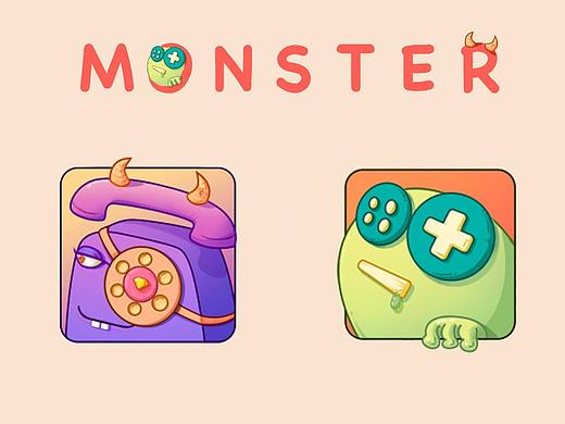 monster 手机主题设计