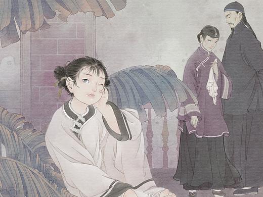 主旋律连环画-并蒂竹莲共生香
