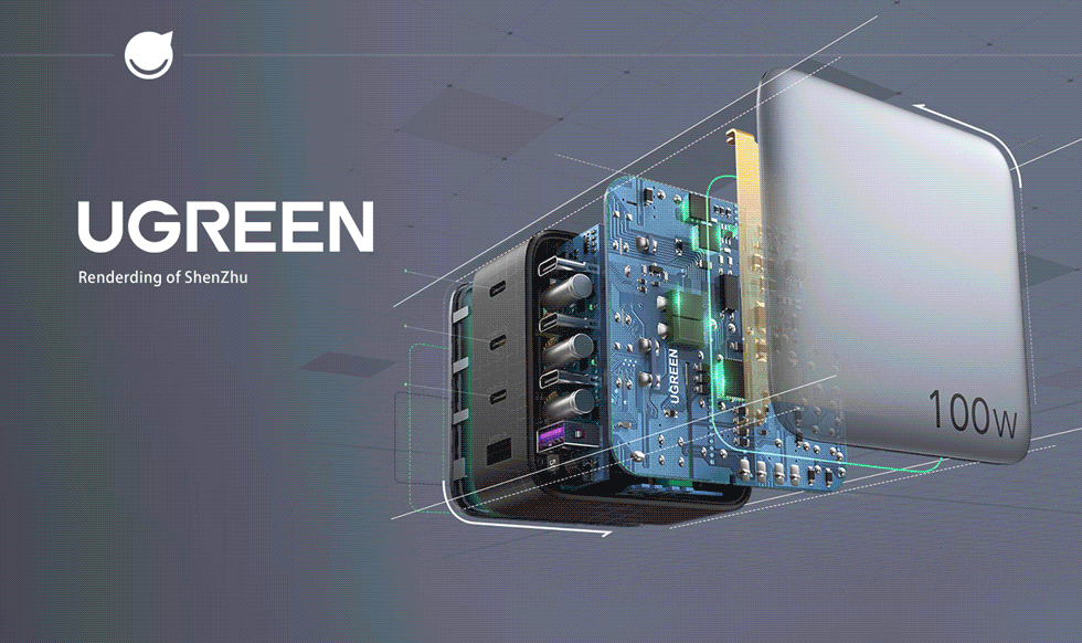 Rendering of UGREEN N.2（图ZMjY4NjUxODU2） - 产品 - 站酷设计师阿D神猪原创素材 - 站酷ZCOOL