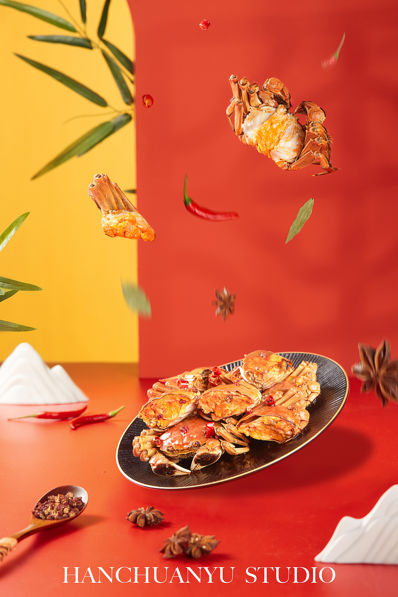 美食摄影|信良记香辣蟹&海带摄影工作室