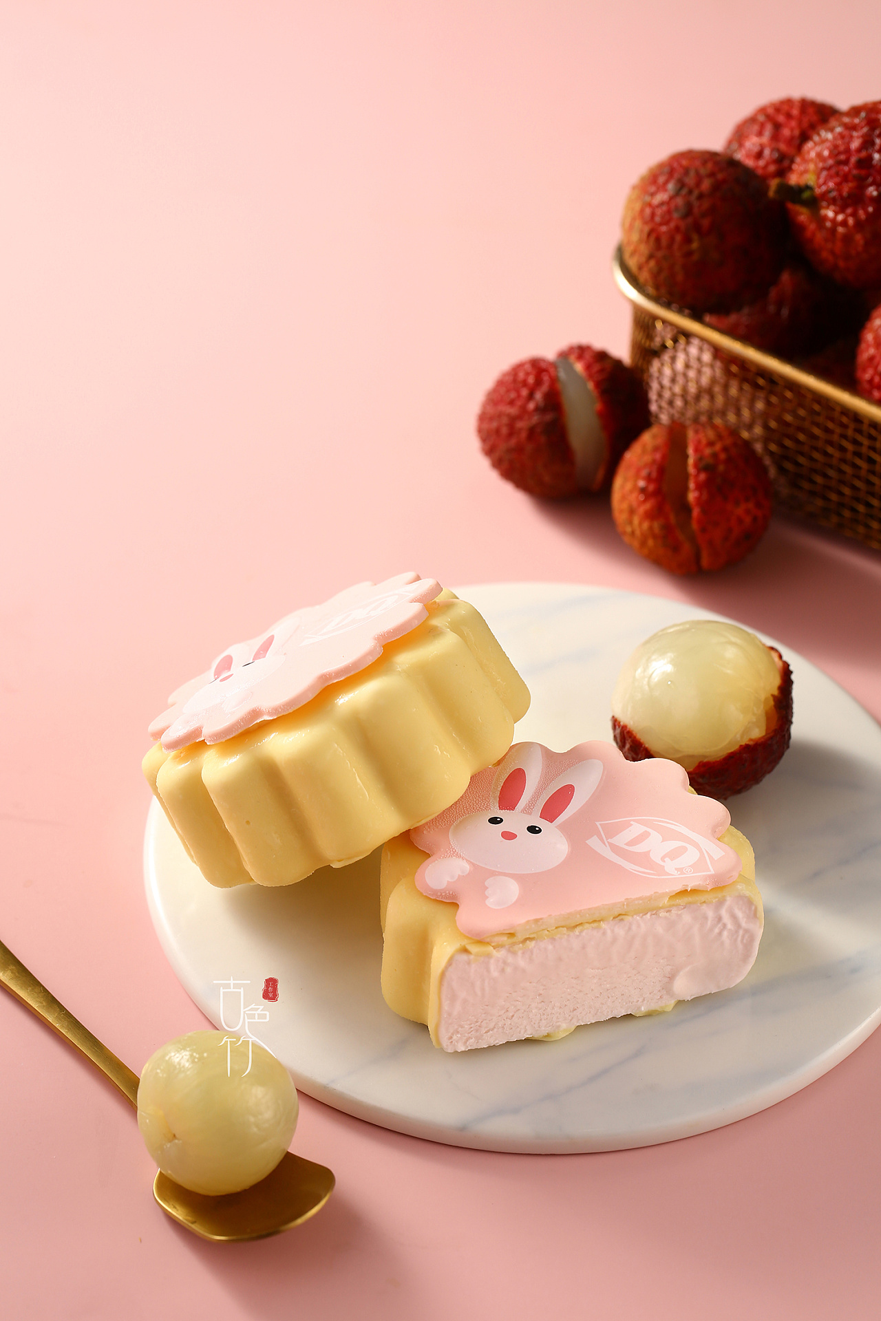 【古色竹】●美食摄影 | dq冰淇淋月饼