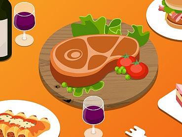 (原创)美食插画三部曲