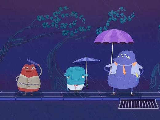 《hug it out》角色MG动画