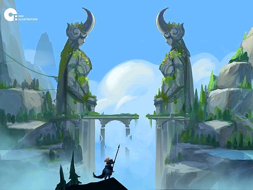 厚涂場景設計（個人主頁-ZNjI1ODE3ODg=） - 游戲原畫 - 站酷設計師騷年先鋒隊原創(chuàng)素材 - 站酷ZCOOL