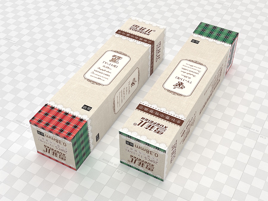 原创作品:文具类包装