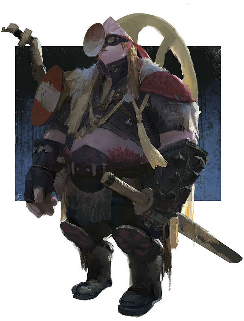 【老师作品】图形科学-蚂蚁八手王|插画|游戏原画|图形科学 - 原创作