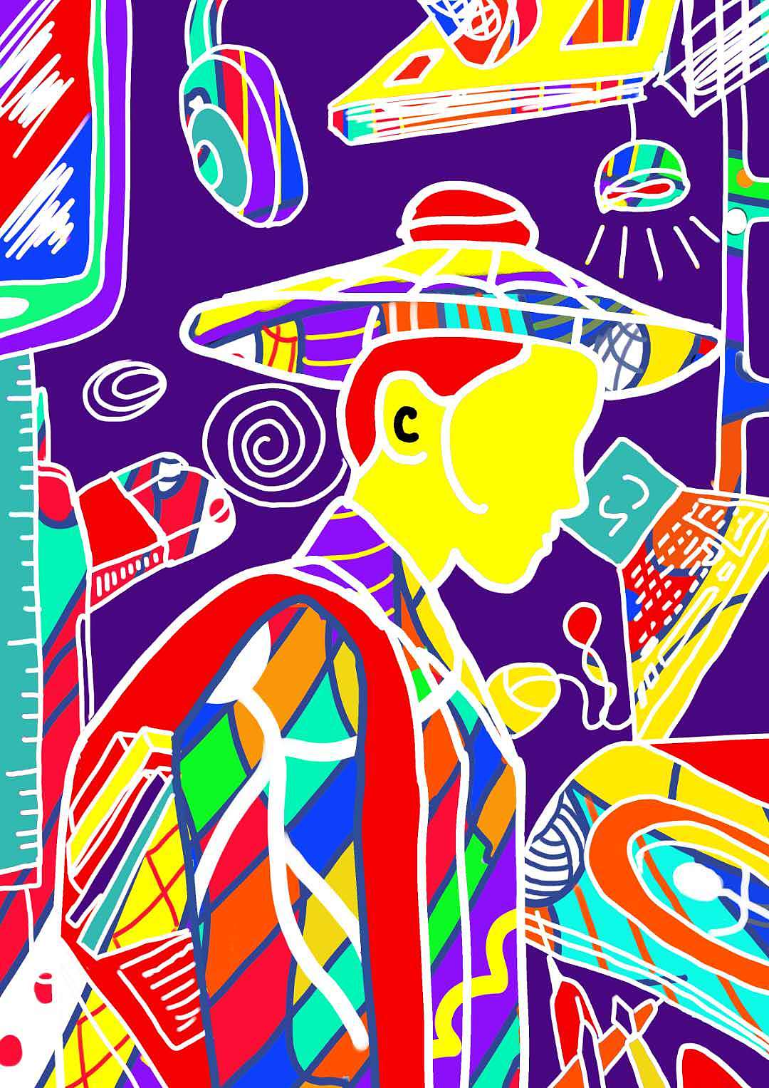 插画（图ZMTY1ODAyMDY4） - 创作习作 - 站酷设计师gogogo急行军原创素材 - 站酷ZCOOL