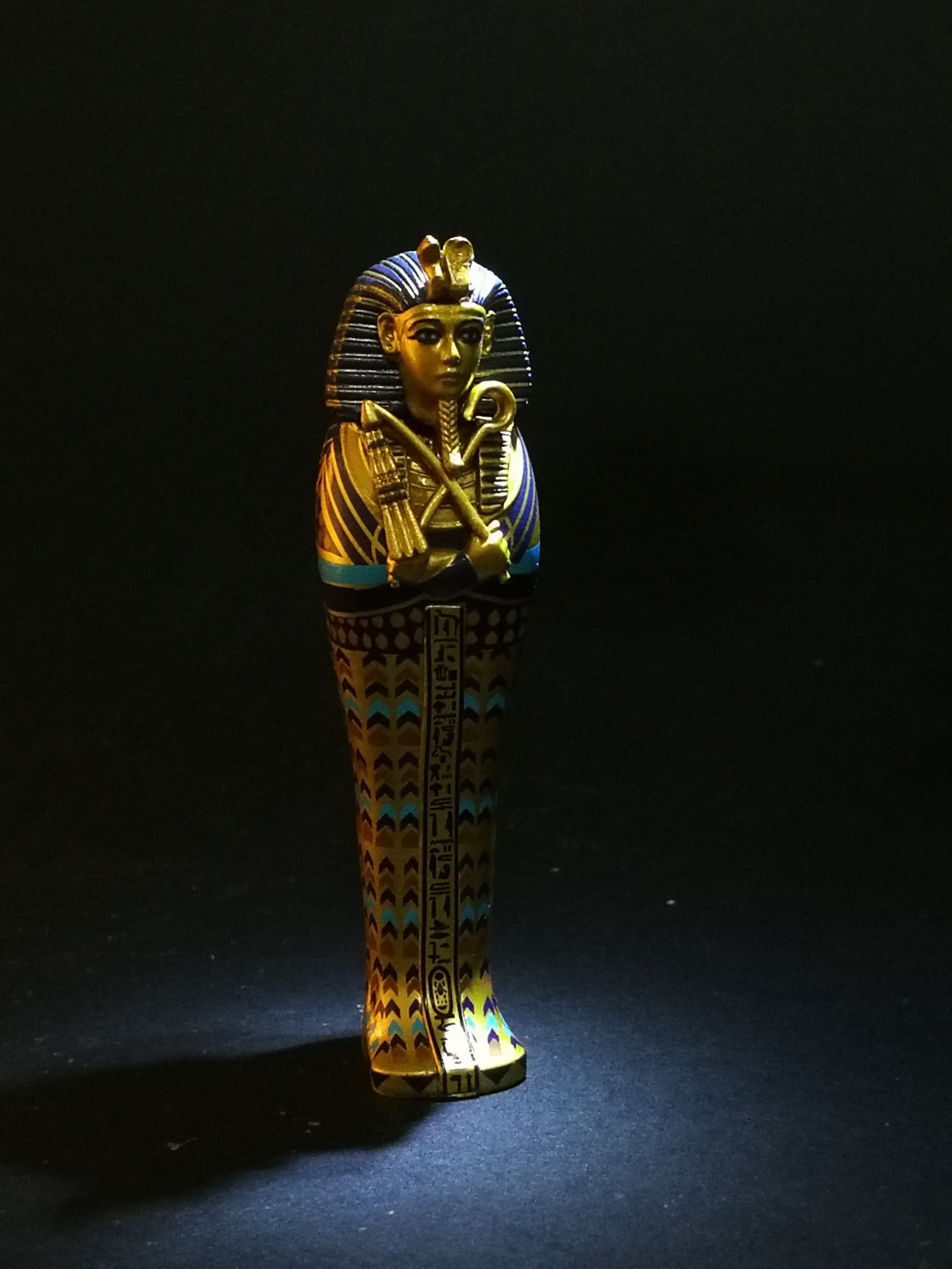 展示#古埃及法老雕像摆件