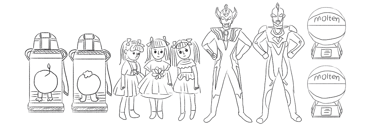 【宝藏】物品线稿笔记