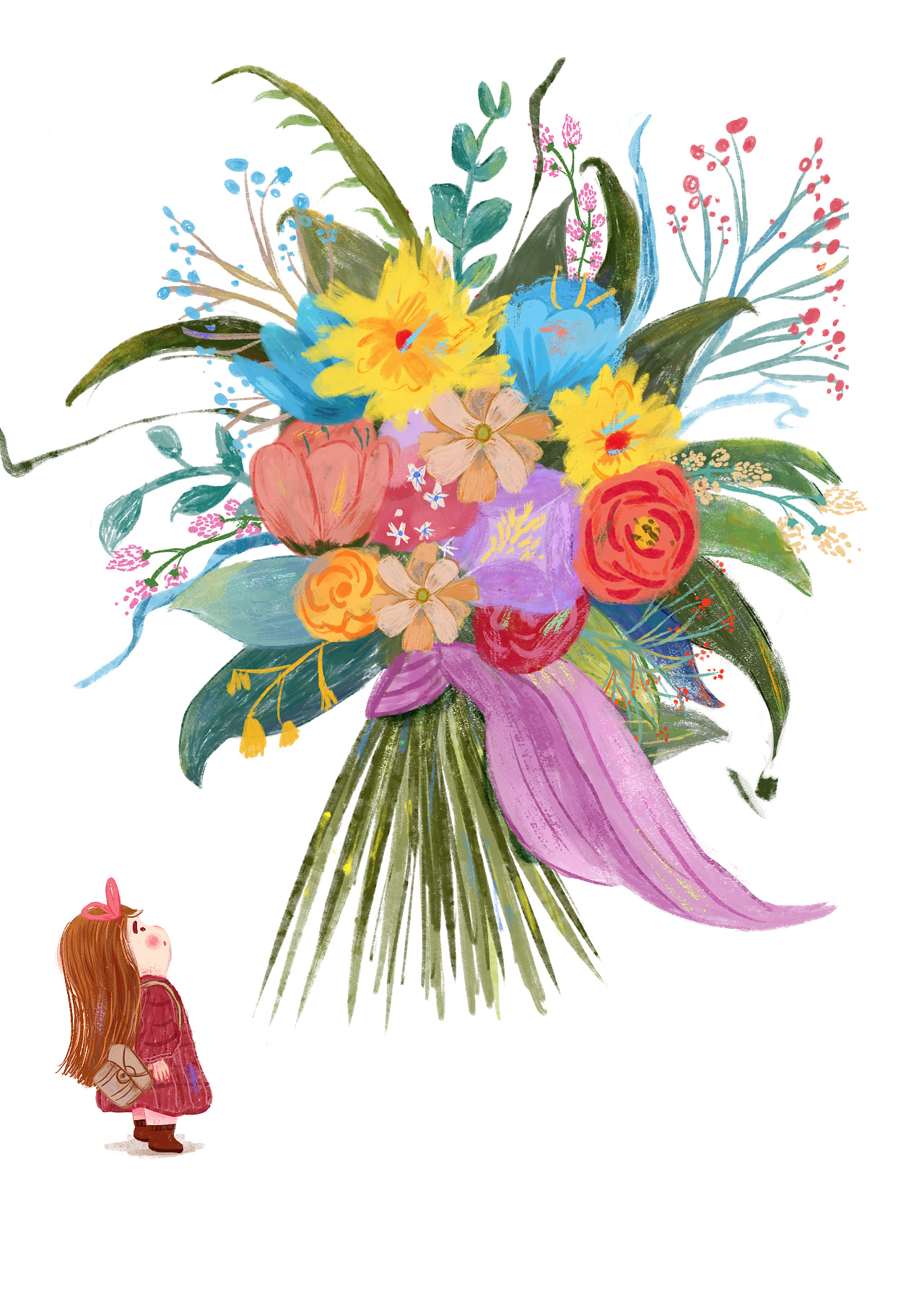 花花世界|插画|儿童插画|大乔6666 - 原创作品 - 站酷 (zcool)