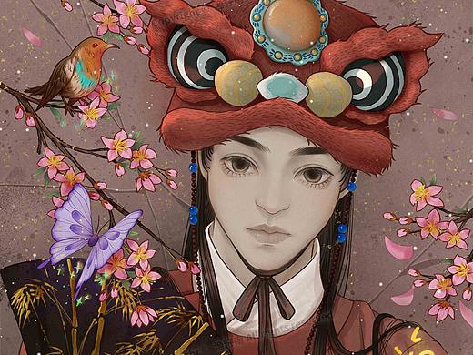 关于花儿与少男少女的图（七）