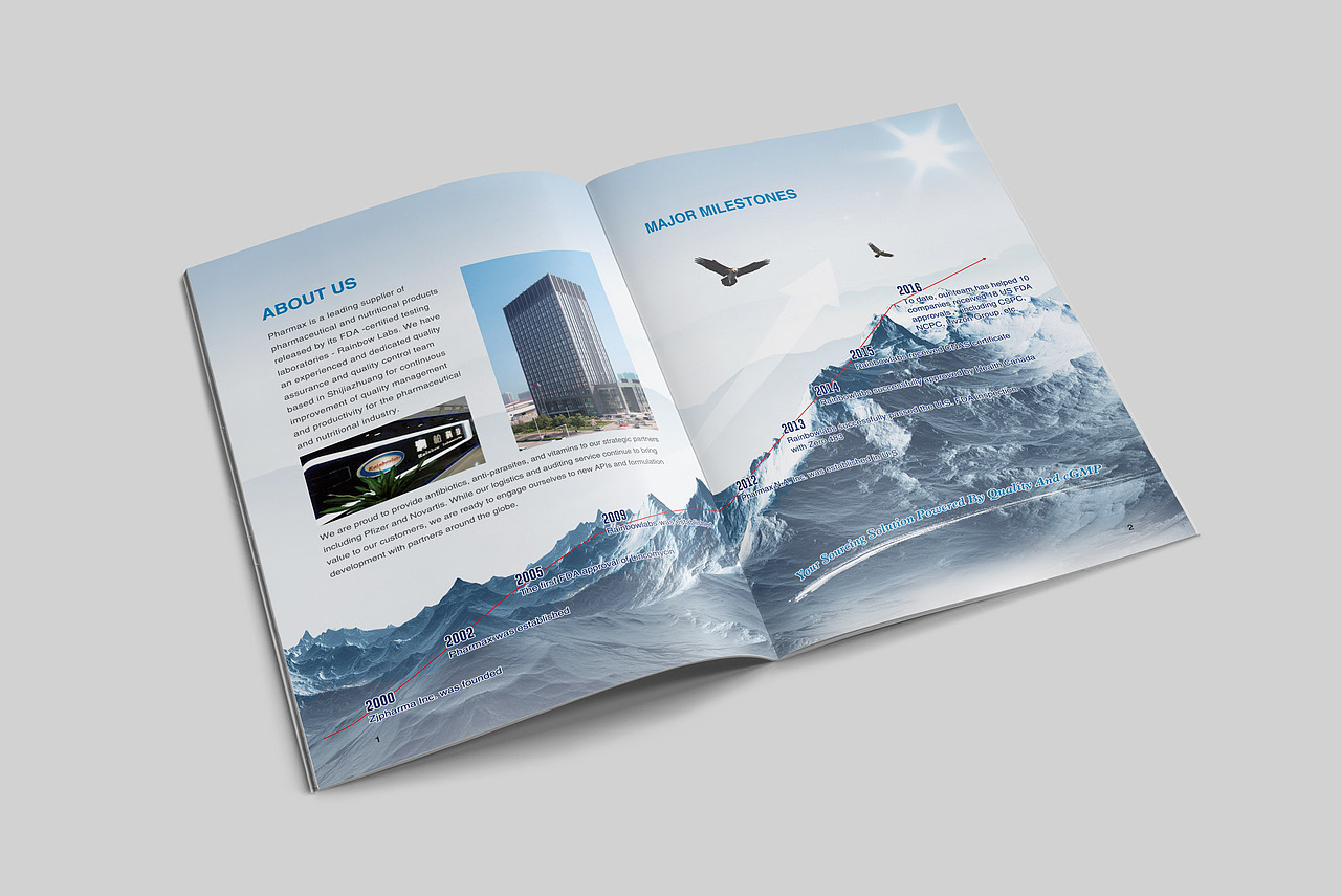 润柏医药科技有限公司画册（图ZODA1MjQ1MTI=） - 书籍/画册 - 站酷设计师jiujiaoxing原创素材 - 站酷ZCOOL