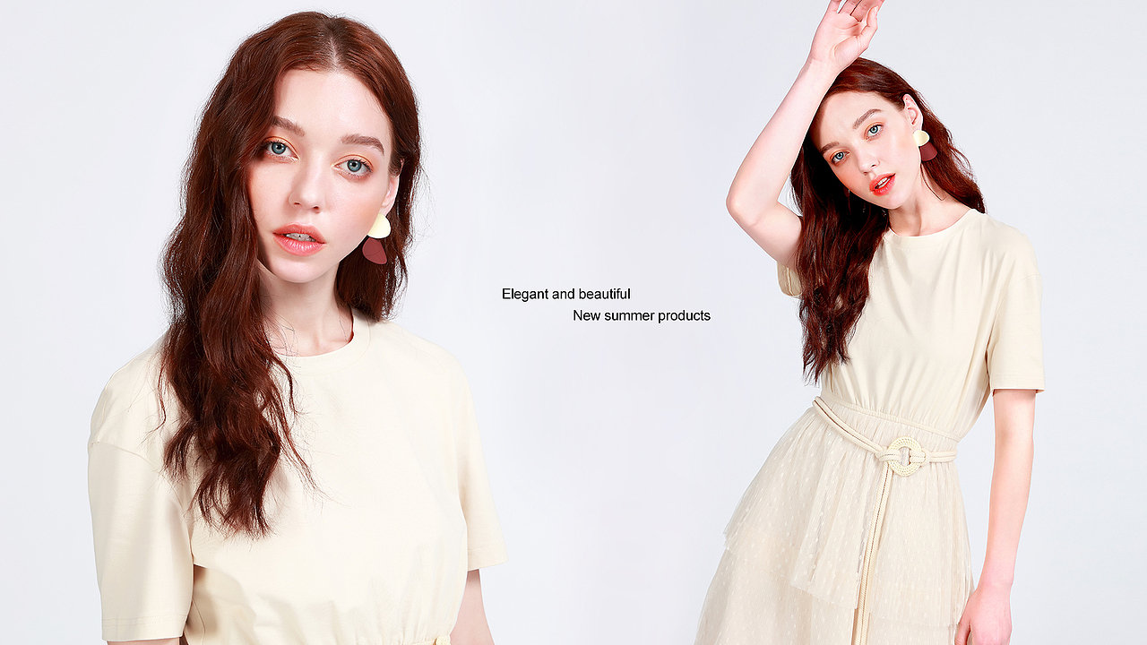 人物拍摄搭配-女装