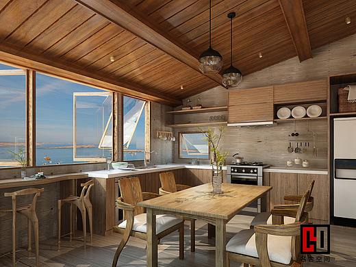 吊顶建材红香樟效果图