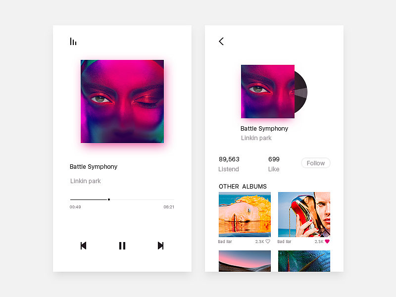 Ui design合集（图ZODYzMjYzMjQ=） - APP界面 - 站酷设计师印迹_原创素材 - 站酷ZCOOL
