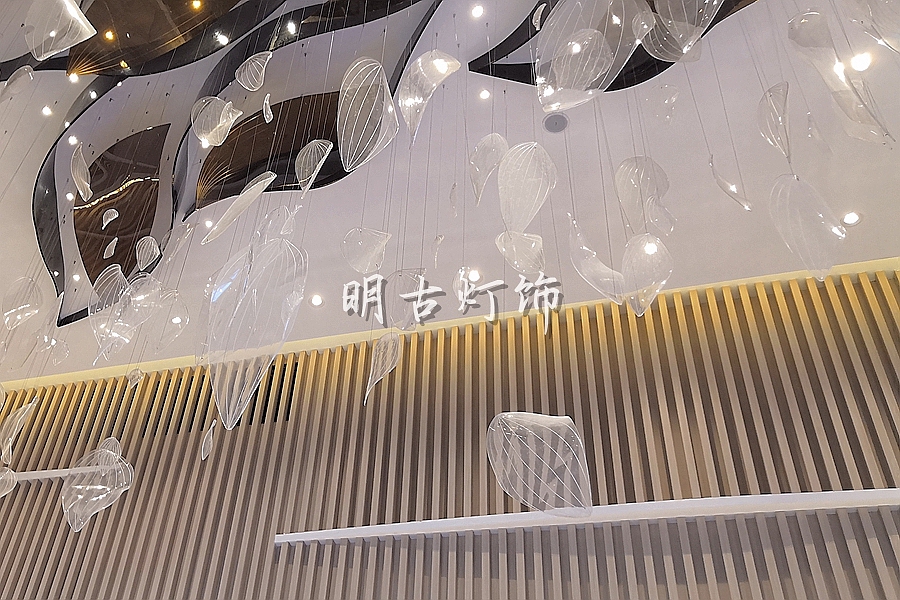 售楼部艺术吊灯定制（图ZMjAxNjQ0NjYw） - 家装设计 - 站酷设计师明古灯饰定制图库原创素材 - 站酷ZCOOL