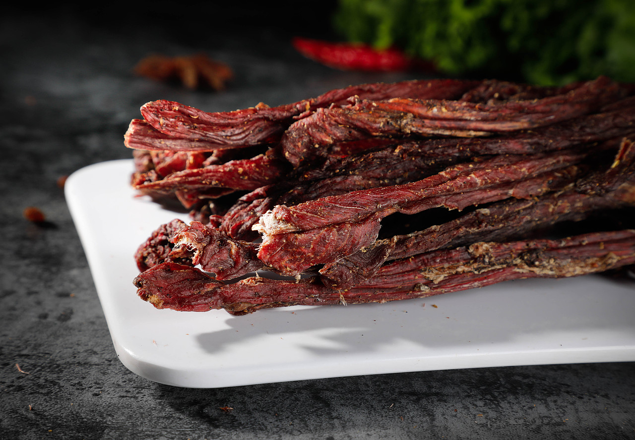 火烧牛干巴、手撕牛肉、牛肉干
