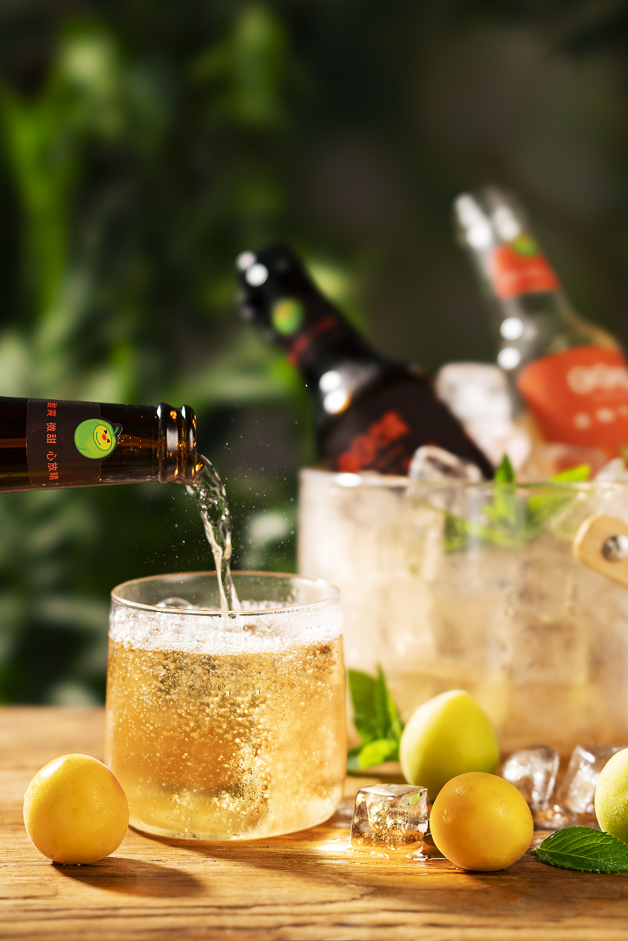 日日晴青梅酒 X JING ｜酒水摄影（图ZMjgwMDUyNDIw） - 产品摄影 - 站酷设计师bestjing原创素材 - 站酷ZCOOL
