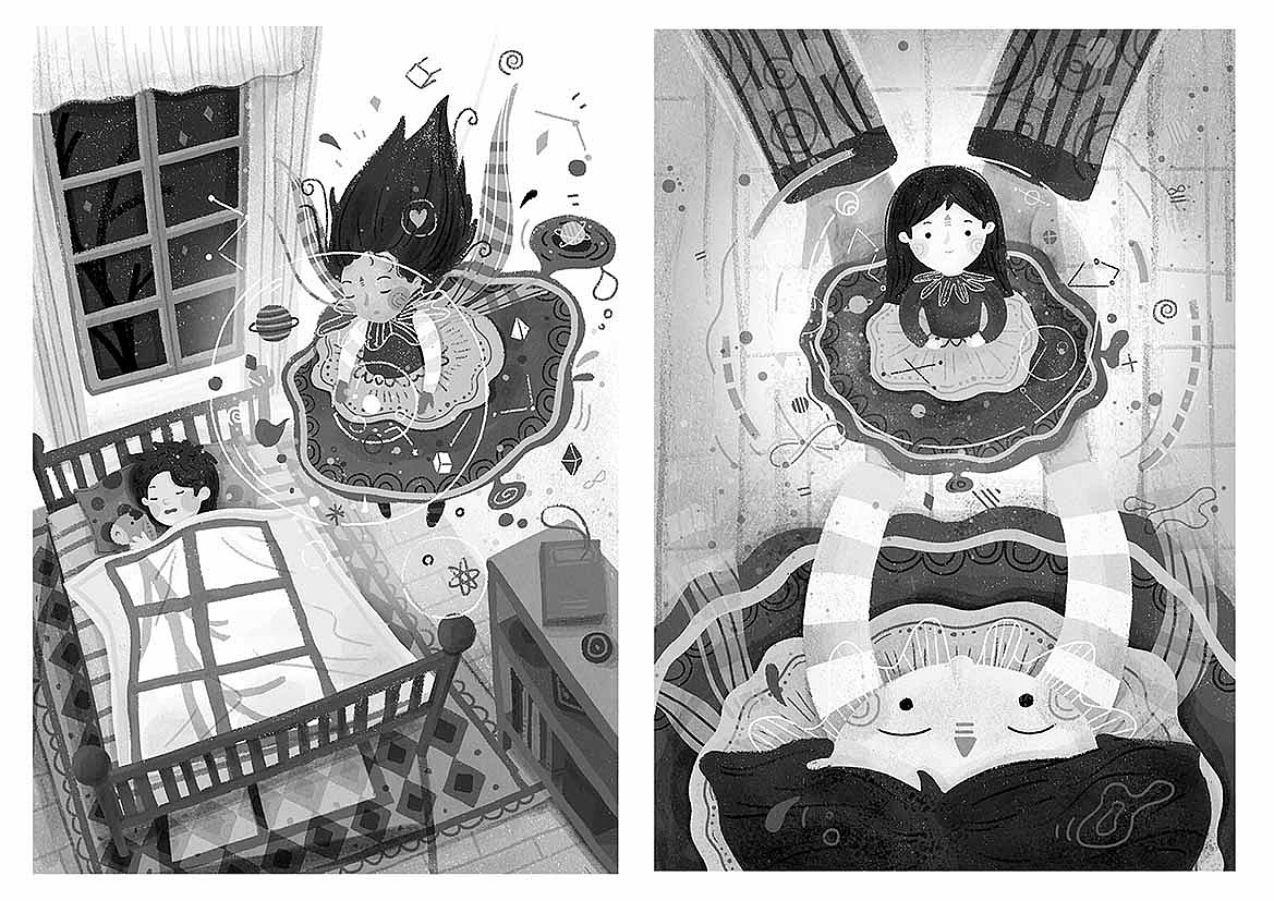 《织梦人》（图ZOTIyNzI1MDA=） - 儿童插画 - 站酷设计师郭郭插画工作室原创素材 - 站酷ZCOOL