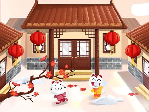 18年招行春节长图