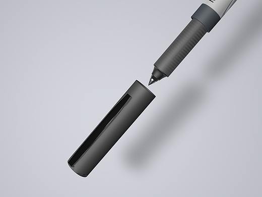 碳素笔-c4d产品渲染图