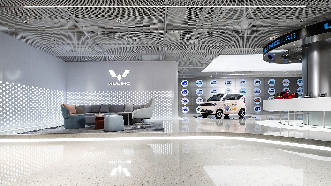 空间摄影 五菱新能源柳州体验中心