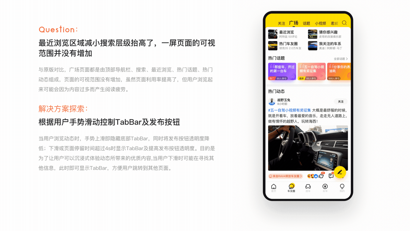 从业务&用户&内部诉求出发的优化策略（懂车帝车友圈）（图ZMjA5MTk1OTY0） - APP界面 - 站酷设计师孔雅轩LineVision原创素材 - 站酷ZCOOL