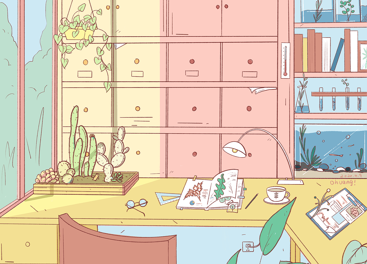 ［插画习作］工作室