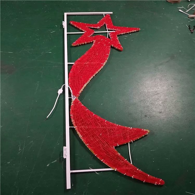 2021特色路灯装饰-路灯特色挂件led中国结